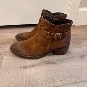 Born Suede Ankle Boots- size 9.5
